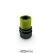 Rehau Universal Schlauchkupplung 3/4 Zoll (19mm) | Gummierter Griff | Stecksystem für Gartenschlauch