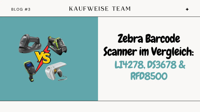 Zebra Barcode Scanner im Vergleich – Der ultimative Leitfaden für die beste Scanner-Wahl