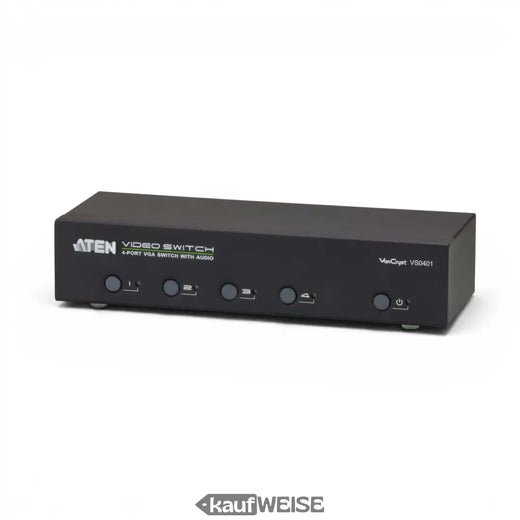 ATEN VS0401 4-Port VGA Switch mit Audio und RS-232