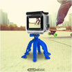 Celly Squiddy Flexible HandyHalterung | Stativ mit Saugnäpfen | Universal | Blau