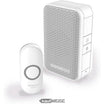 Honeywell Home DC311N Funk-Türklingel – Tragbar & Batteriebetrieben | Weiß | Laut & Klar