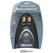 Monster Video 2 Antennenkabel | 1,5m Koaxial | Doppelt Geschirmt | 24k Goldkontakte | HDTV