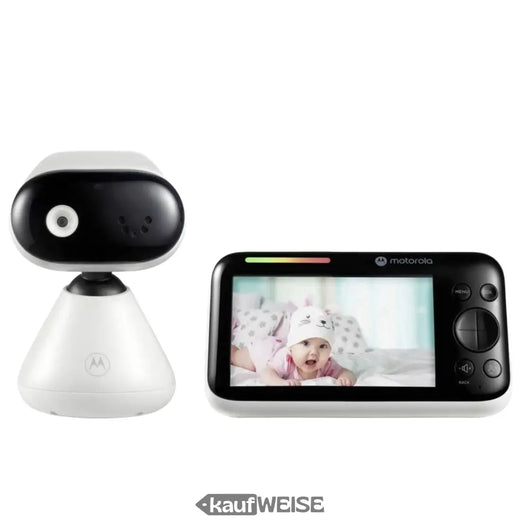 Motorola PIP1500 Video Babyphone (5 Zoll) | HD Kamera schwenkbar | Nachtsicht & Gegensprechen