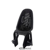 Qibbel Air Maxi Kinderfahrradsitz – Schwarz, Gepäckträger, 22kg
