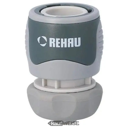 Rehau Comfort Schlauchverbinder 3/4 Zoll (19mm) | Soft-Griff | Schnellkupplung für Gartenschlauch