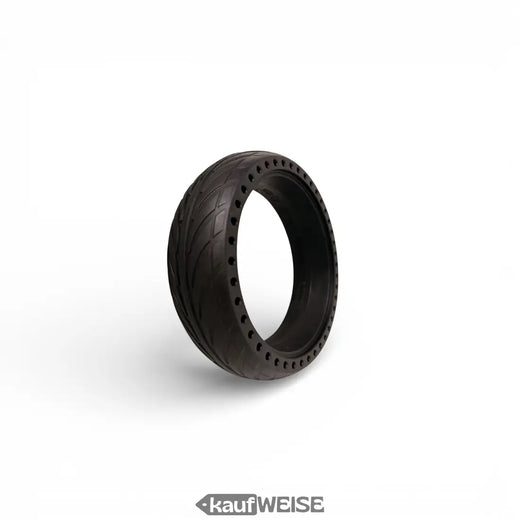 Segway-Ninebot Vollgummireifen ES1/ES2/ES4 Honeycomb (8 Zoll) | Hollow Band | Pannensicher & Komfortabel | Schwarz