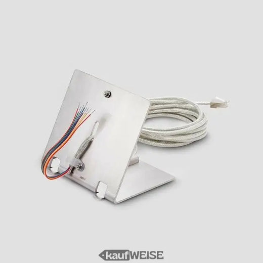 Siedle Access Tischständer AZTVP 870-0 E | Edelstahl gebürstet | Für Video-Panel AVP 870 | Inkl. Kabel