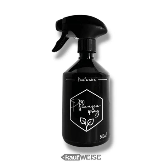 Sprühflasche 500 ml Schwarz – Premium Pflanzensprüher