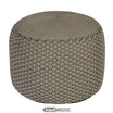 Weishäupl Pouf Hocker Medium – Indoor Outdoor Taupe